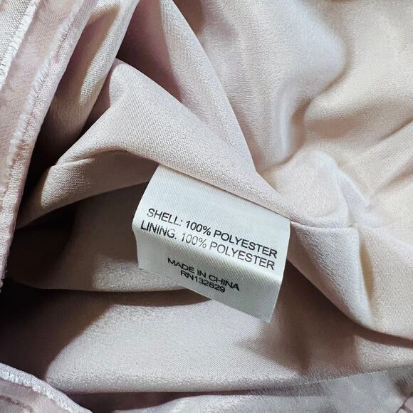 House Of Harlow Revolve Lora Striped Faux Wrap Dress Size Small Pink - Picture 7 of 10